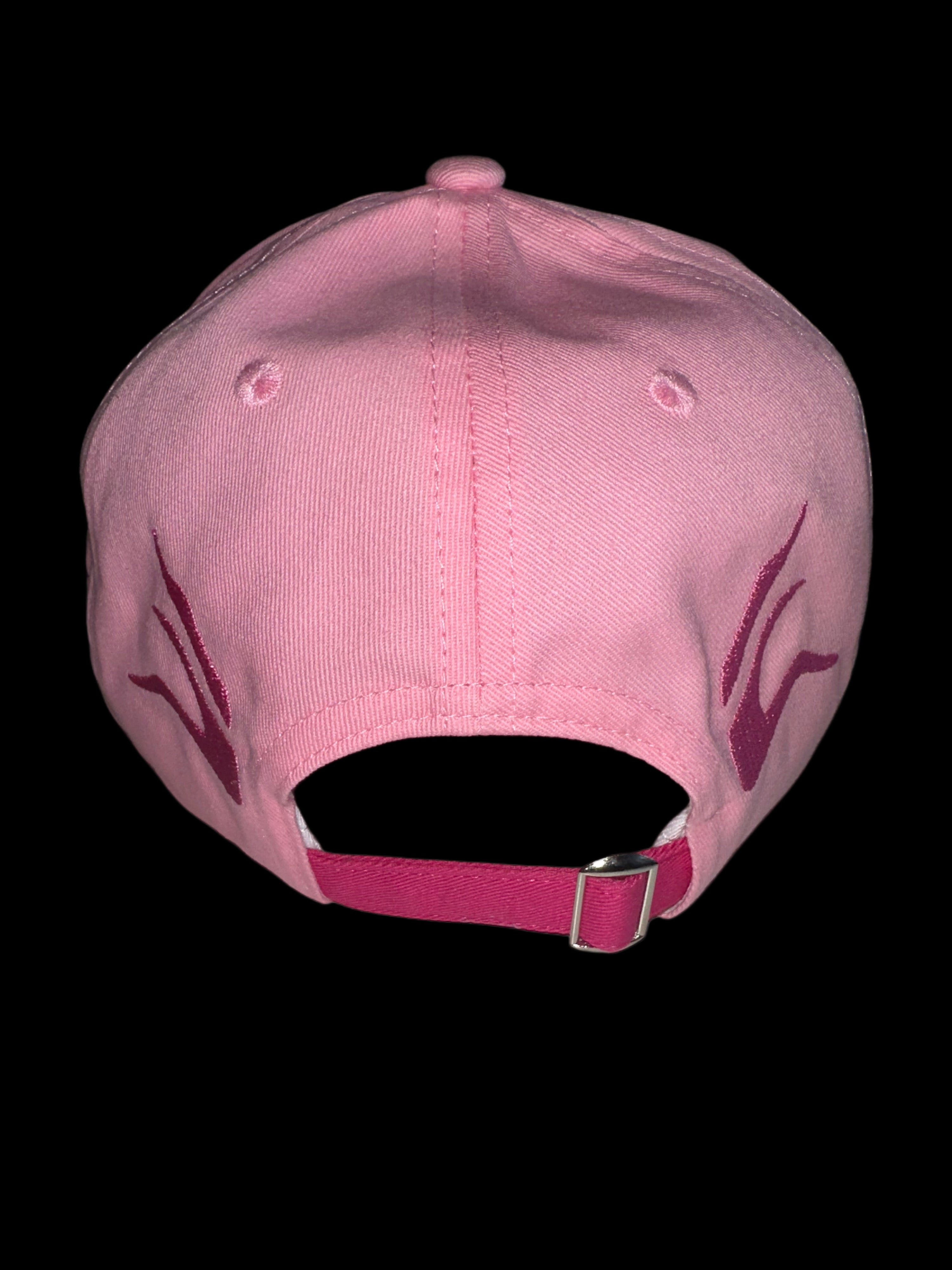 DOUBLE PINK UNSTRUCTURED FLAMES CAP