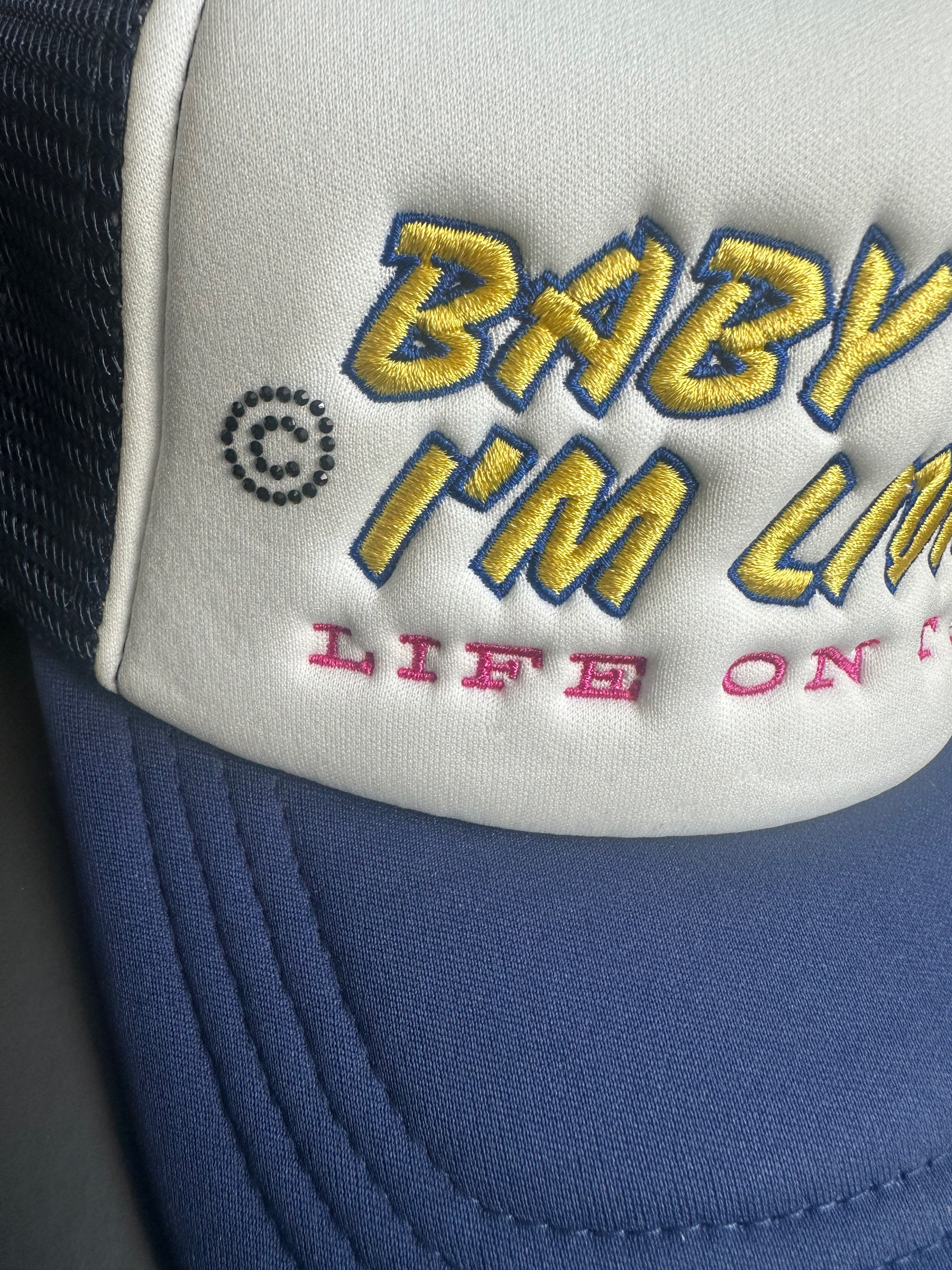 'BABY CHILL, I'M LIVING LIFE ON TOUR ' TRUCKER HAT